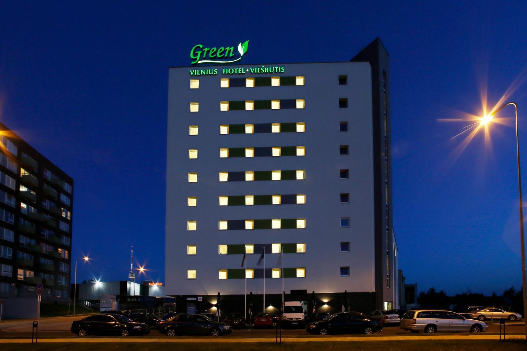 Green Vilnius Hotel Eksteriør billede